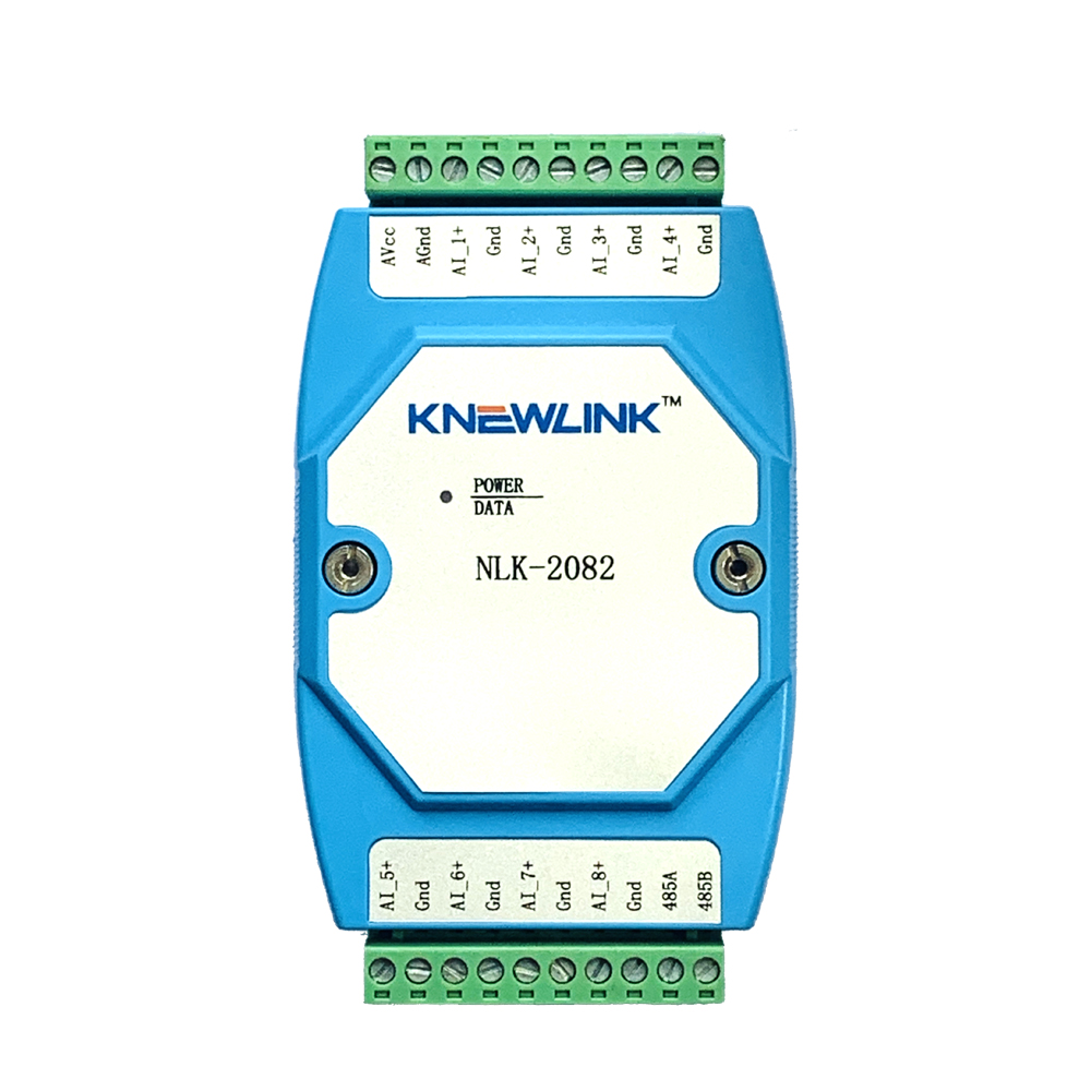 NLK-2082 8路0-20MA/4-20MA模拟量输入模块